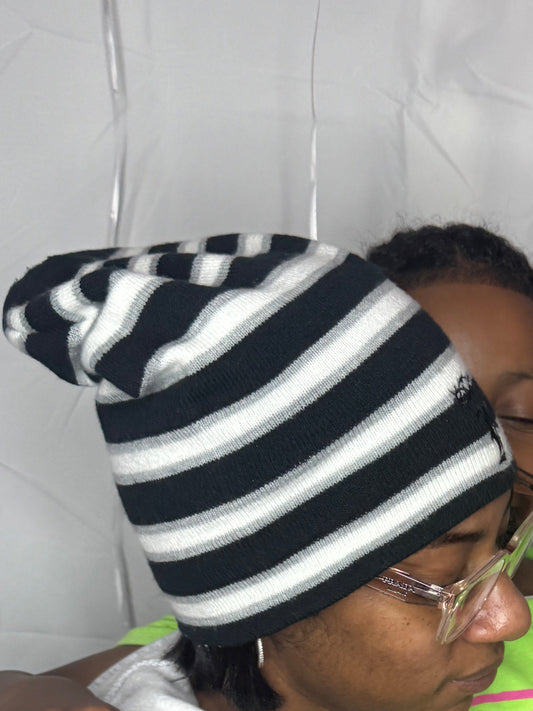 *REFEREES STRIPED Beanie*