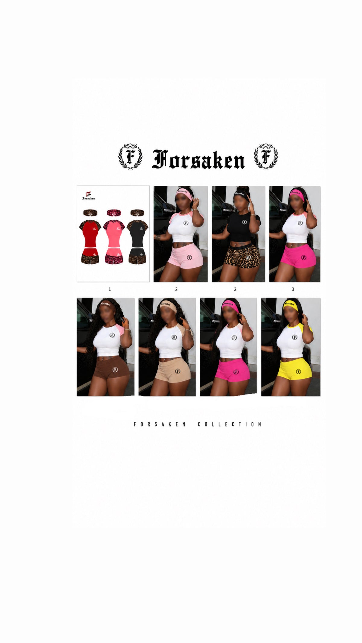 Forsaken Women’s 3pcs SET